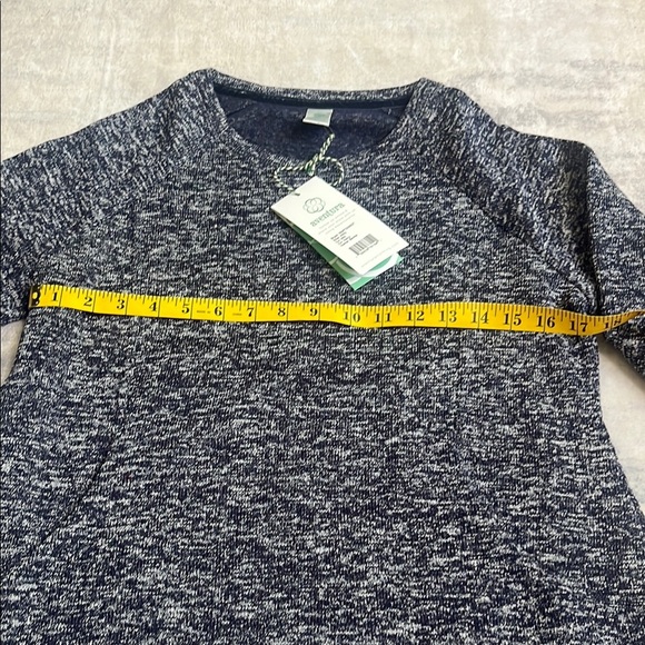 Aventura Women's Navy Crew Neck Sweater - Picture 7 of 8